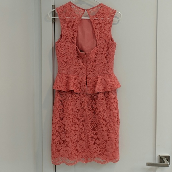 Cynthia Steffe lace peplum dress - Picture 3 of 4